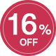 16%off