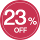 23%off