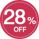 28%off