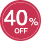 40%off