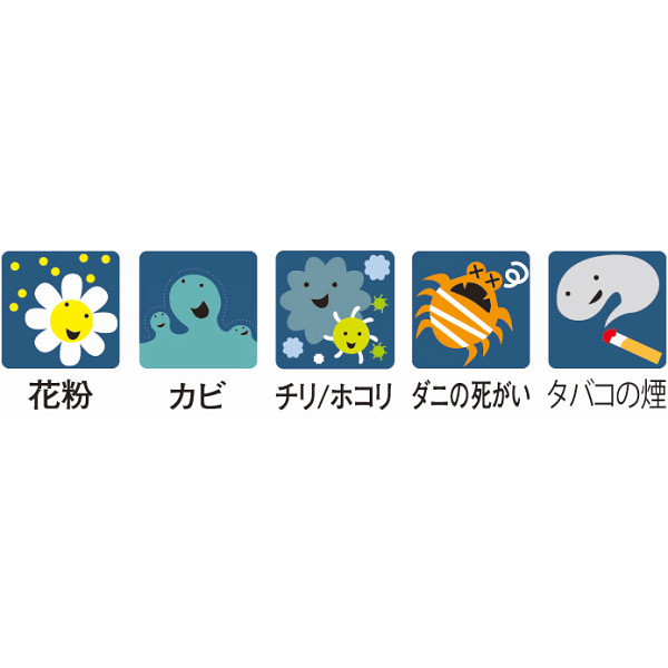 ツインバード　空気清浄機ファンディスタイル（３畳）のサムネイル画像5
