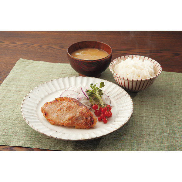 京の味付焼肉　国産豚ロース西京味噌仕立て（８枚）のサムネイル画像1