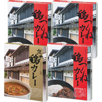 京都八起庵　鶏カレー＆鶏つくねカレーセット（４食）