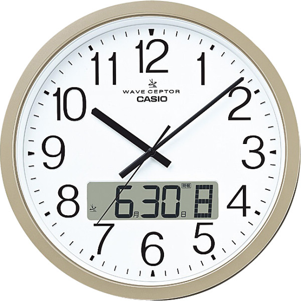 カシオ　電波掛時計