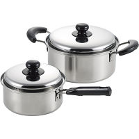 陳建一　片手鍋（１６ｃｍ）＆両手鍋（２０ｃｍ）セット