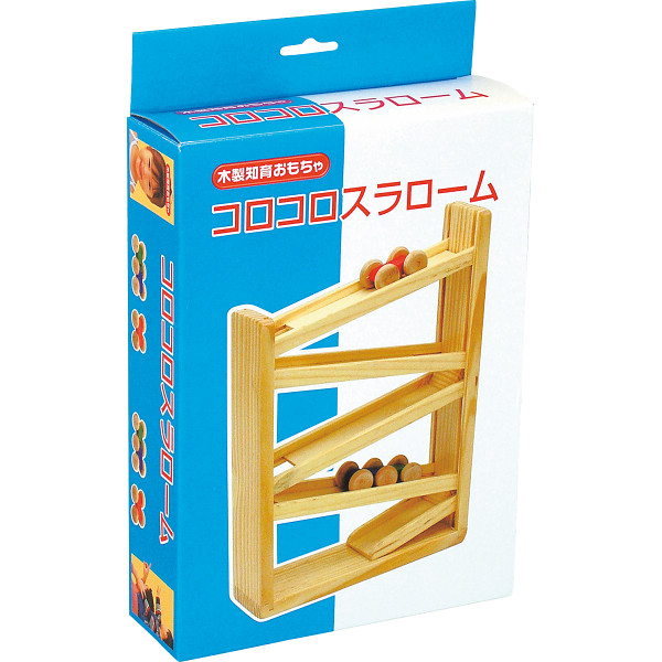 木製コロコロスラロームのサムネイル画像1