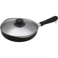 柳宗理　マグマプレートフライパン（２２ｃｍ）蓋付