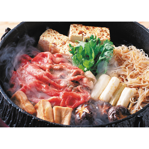 九州産黒毛和牛　肩ロース　すき焼き用（３５０ｇ）のサムネイル画像1