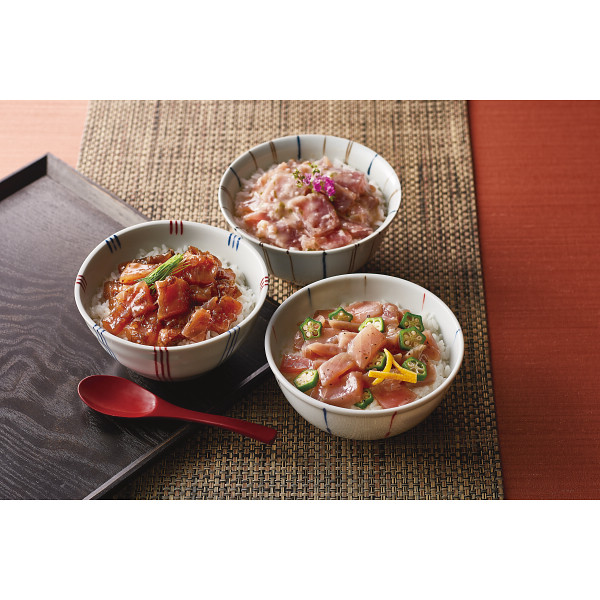 まぐろ惣菜丼詰合せのサムネイル画像1