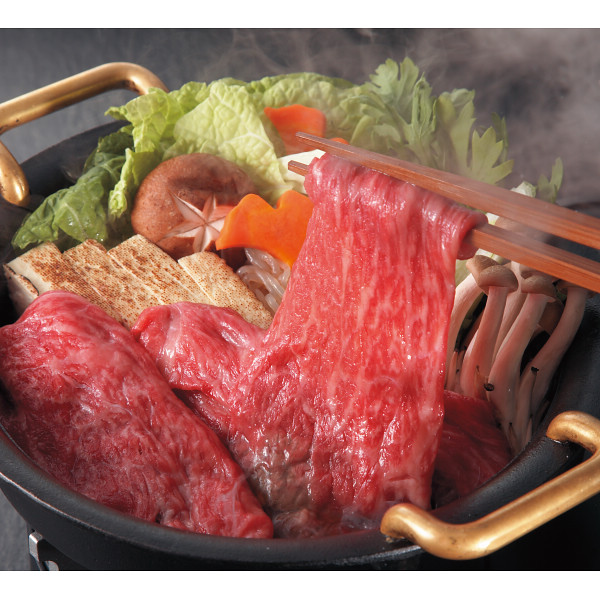 モリタ屋　国産黒毛和牛　モモ・バラ　すき焼き用（３５０ｇ）のサムネイル画像3