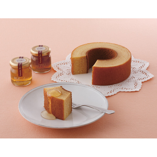 山田養蜂場　はちみつバウムギフトセットのサムネイル画像2