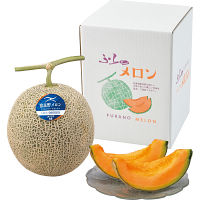 北海道富良野　赤果肉メロン大玉（１玉）
