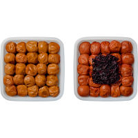 紀州南高梅　はちみつ入り梅干・しそ風味梅干セット（各６００ｇ）