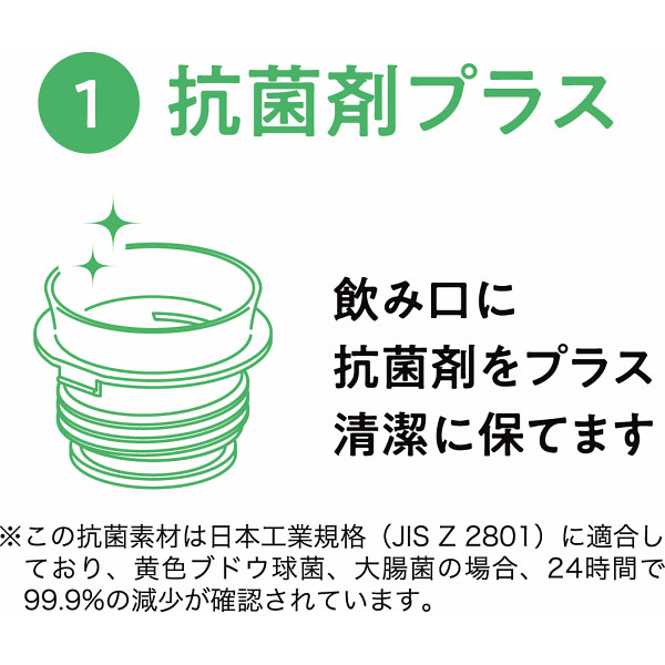 オミット　スリムマグボトル（３００ｍｌ） ホワイトのサムネイル画像1