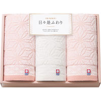 今治日々是ふわり　フェイスタオル３枚セット