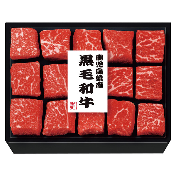 【母の日専用】鹿児島県産黒毛和牛モモひとくちステーキ（３００ｇ）のサムネイル画像1