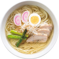 博多ラー麦水炊き塩ラーメン