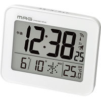 ＭＡＧ　デジタル電波目覚まし時計ファルマン