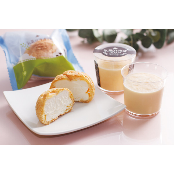 「乳蔵」北海道プリン＆シュークリームのサムネイル画像1