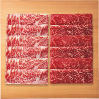 山形牛　ロース・モモ又はカタ　すき焼きセット（計８００ｇ）