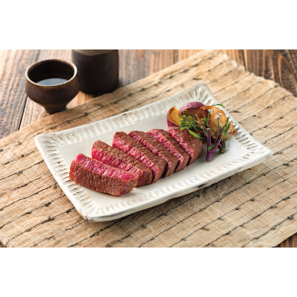 鹿児島黒牛　モモ　ステーキ用（計４８０ｇ）のサムネイル画像1
