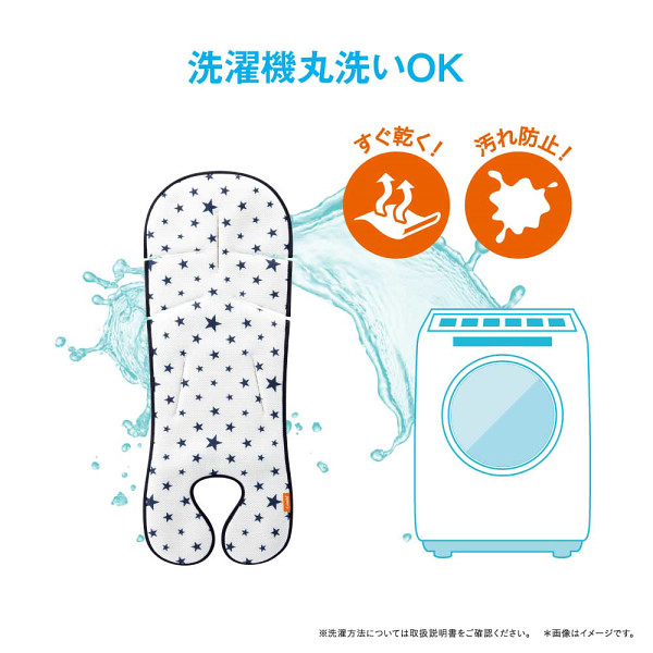コンビ　さらすやエアスルーシートα スターネイビーのサムネイル画像2