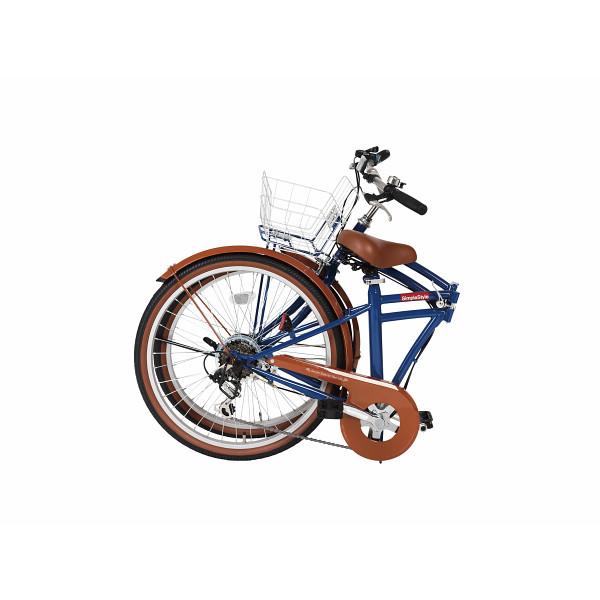 シンプルスタイル　２４型折み畳自転車のサムネイル画像1