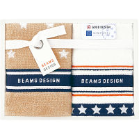 ＢＥＡＭＳ　ＤＥＳＩＧＮ　ウォッシュタオルセット