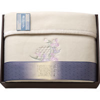 泉州匠の彩　カシミヤ入ウール綿毛布（毛羽部分）