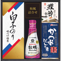 キッコーマン　しょうゆ＆白子のり食卓詰合せ