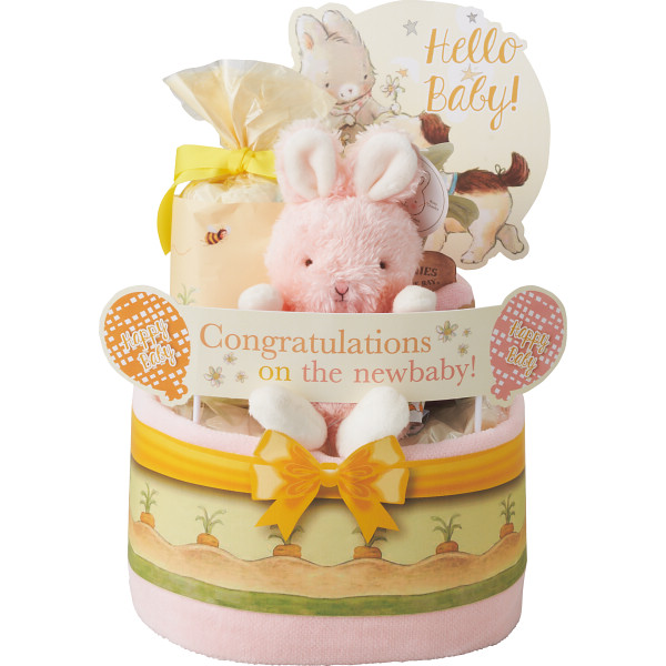 バニーズバイザベイおむつケーキ2段