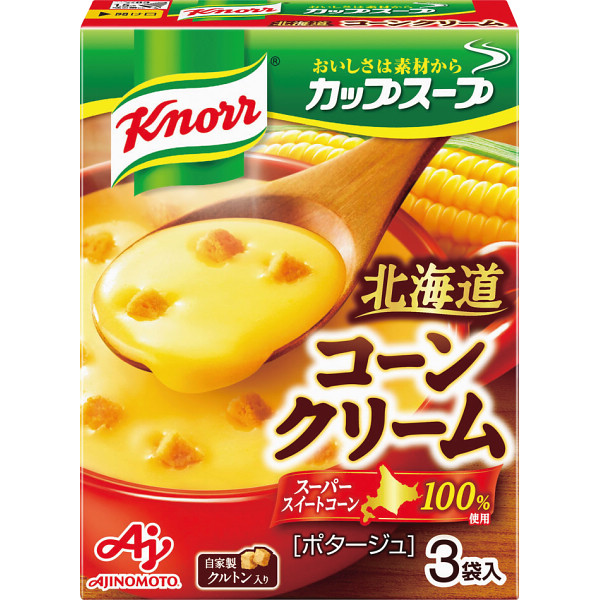 クノールカップスープ　コーンクリーム　（３袋入×１０箱）