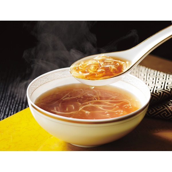 赤坂四川飯店監修ふかひれ入スープセットのサムネイル画像1