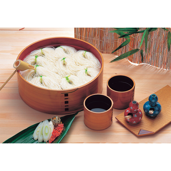 北海道産小麦使用　麺匠庵　手延素麺　（４０束）のサムネイル画像1