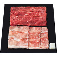 青葉牛と庄内SPF豚モモスライス食べくらべ(計325g)
