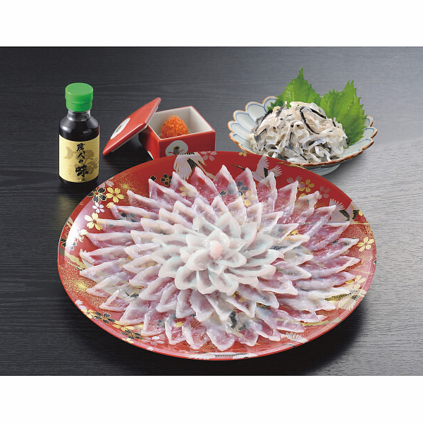 とらふく刺身セットのサムネイル画像1
