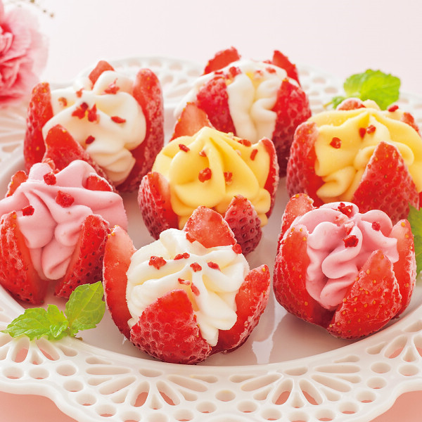 博多あまおう　花いちごのアイス（７個）