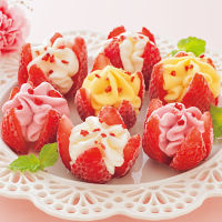 【父の日専用】博多あまおう　花いちごのアイス（７個）