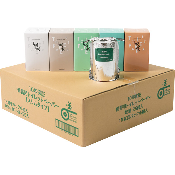 １０年保証備蓄用トイレットペーパー　ＬｏｇＬｏｇ（ログログ）のサムネイル画像2