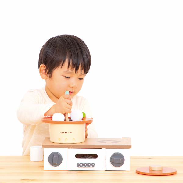ウッディプッディ　磁石のおままごととキッチンセットのサムネイル画像2