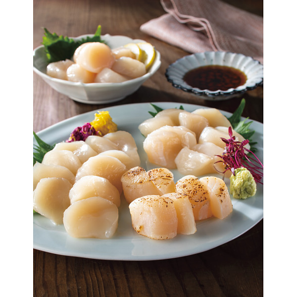 北海道産ほたて貝柱（６００ｇ）のサムネイル画像1
