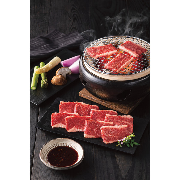 国産黒毛和牛　バラ　焼肉用（５３０ｇ）のサムネイル画像1