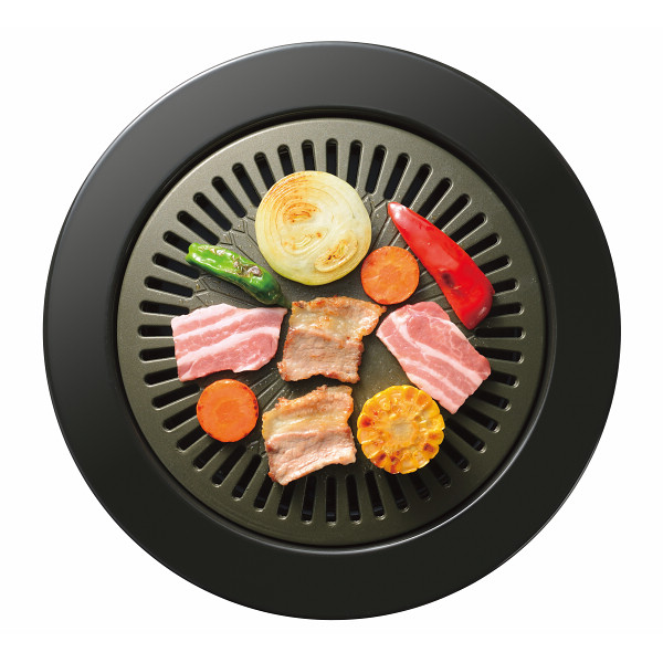味覚探訪（韓国編）丸型焼肉プレート（３３．５ｃｍ）のサムネイル画像1