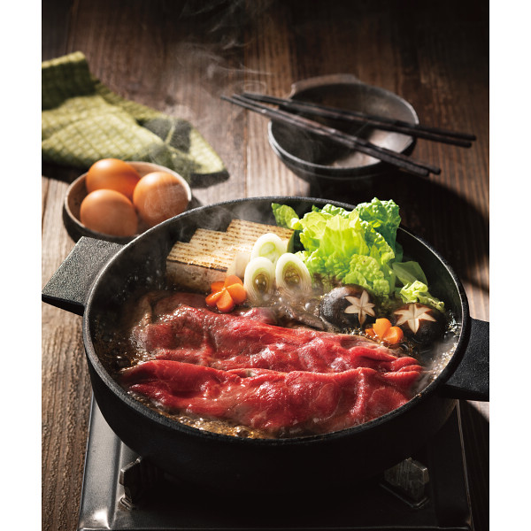 国産牛　モモ　すき焼き用（３３０ｇ）のサムネイル画像1