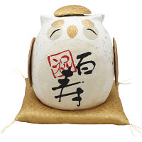 ちぎり和紙　長寿の祝いふくろう 百寿 