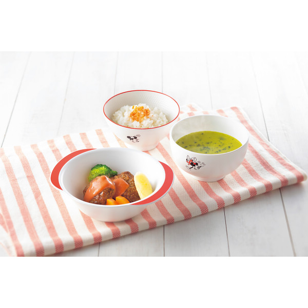 子供食器３点セット ミニーのサムネイル画像1