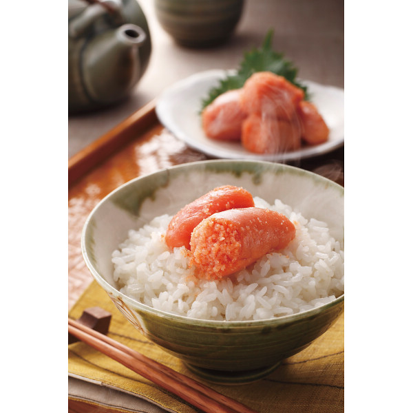 鳴海屋無着色辛子明太子くずれ子（２５０ｇ×５）のサムネイル画像1
