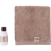 ＳＡＢＯＮ　シルキーボディミルク５０ｍｌ＆オーガニックタオル