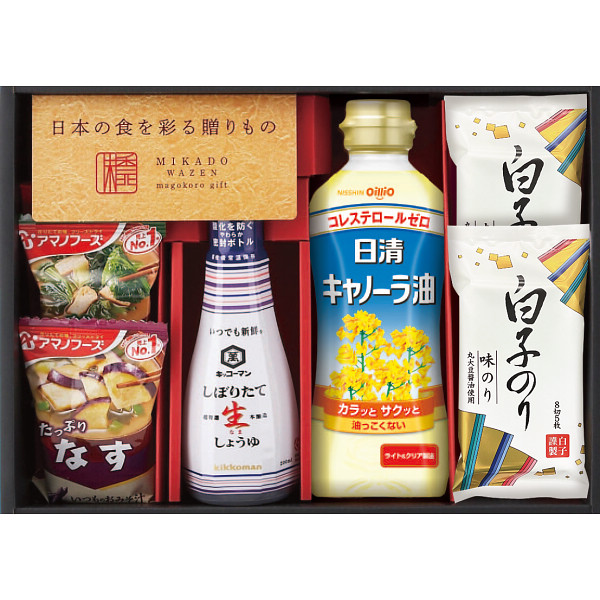 味香門和膳（みかどわぜん）アマノフーズ＆キッコーマン和食詰合せ