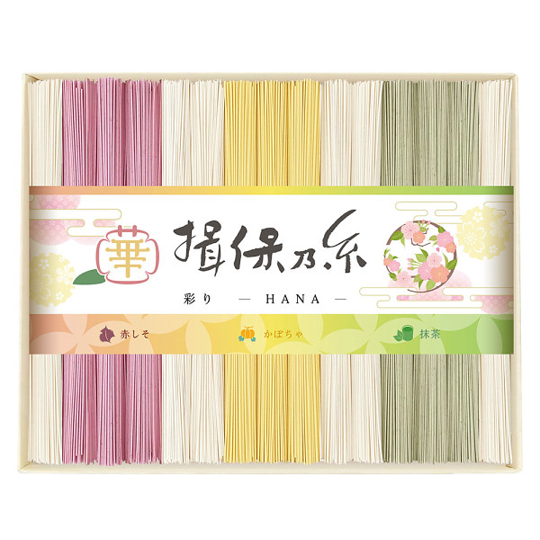 手延素麺揖保乃糸（特級品）彩り・華－ＨＡＮＡ－３０束のサムネイル画像1